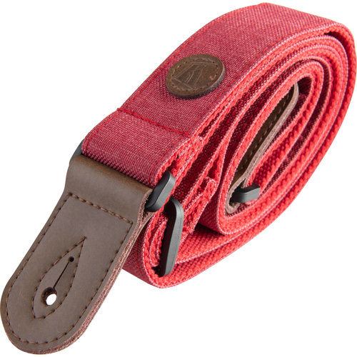 Kala Music Kala - Ukulele Strap - Deluxe Cloth - Sonoma Coast Collection - Red Kala Music Kala - Ukulele Strap - Deluxe Cloth - Sonoma Coast Collection - Red
