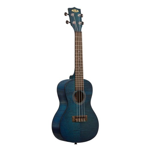 Kala Music Kala - Exotic Mahogany - Concert Ukulele - Blue Kala Music Kala - Exotic Mahogany - Concert Ukulele - Blue