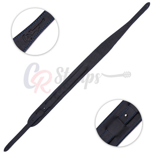 CR Straps CR Straps - M1BKBL - Model 1 Strap - Made in Costa Rica - Black / Bue CR Straps CR Straps - M1BKBL - Model 1 Strap - Made in Costa Rica - Black / Bue