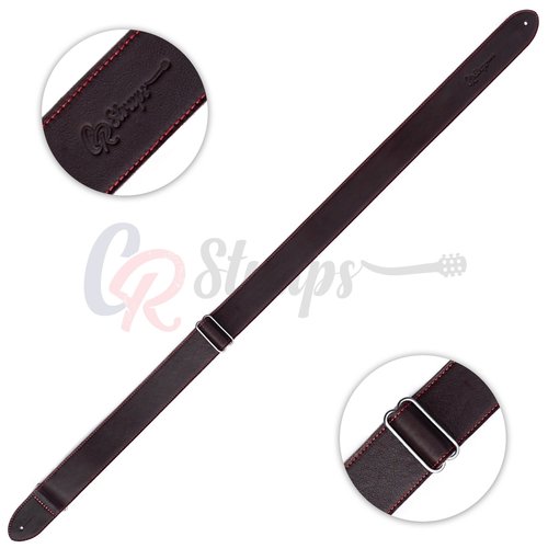 CR Straps CR Straps - M3DBRD - Model 3 Strap - Made in Costa Rica - Dark Brown / Red CR Straps CR Straps - M3DBRD - Model 3 Strap - Made in Costa Rica - Dark Brown / Red