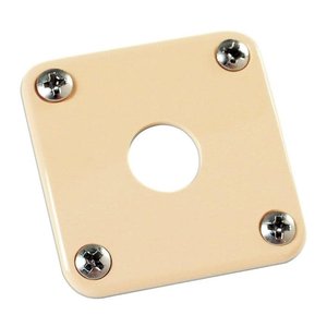 Allparts Allparts - Jackplate for Les Paul - Cream