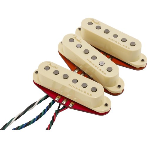 Fender Fender - Stratocaster Pickups - Ultra Noiseless - Strat Hot Set Fender Fender - Stratocaster Pickups - Ultra Noiseless - Strat Hot Set