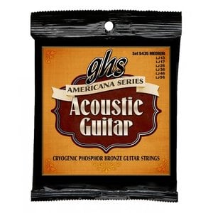 GHS GHS - S435 Americana Series - Bronze Medium - Acoustic Guitar Strings - 13 - 56