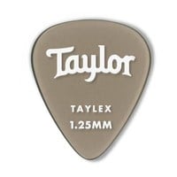 Taylor - Taylex  351- Guitar Picks - 1.25mm - 6 PACK - Smoke Grey