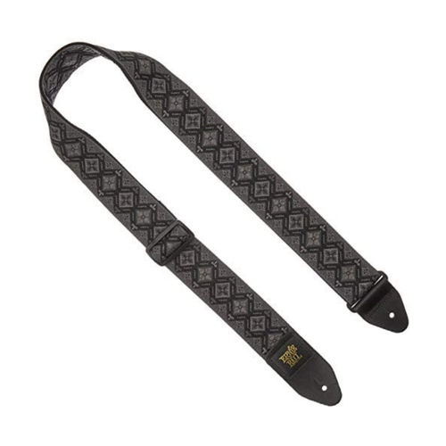 Ernie Ball Ernie Ball - Regal Black Jacquard - Strap Ernie Ball Ernie Ball - Regal Black Jacquard - Strap