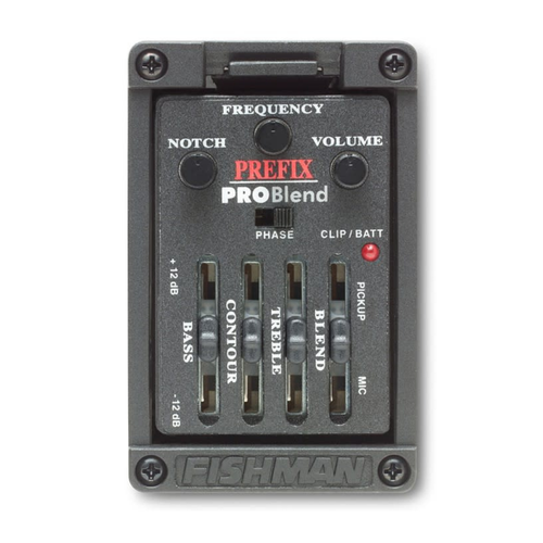 Fishman Transducers Fishman - Prefix Pro Blend - Onboard Preamp - Narrow Fishman Transducers Fishman - Prefix Pro Blend - Onboard Preamp - Narrow