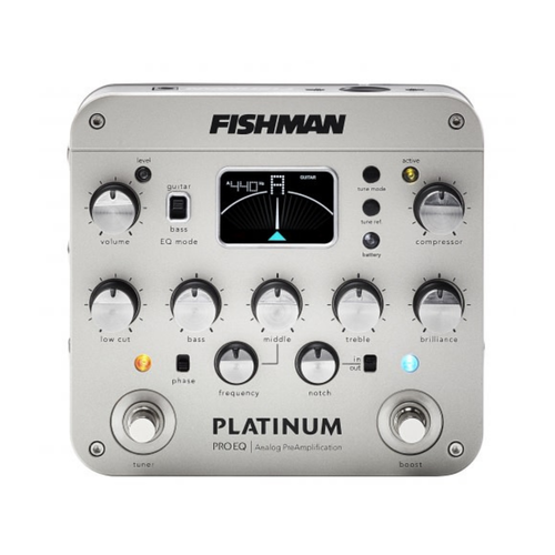 Fishman Transducers Fishman - Platinum Pro EQ - Preamp EQ Pedal