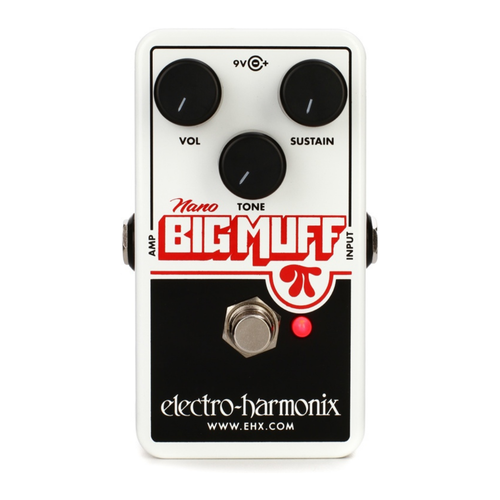 Electro Harmonix Electro Harmonix - Nano Big Muff - Fuzz, Distortion, Sustainer Electro Harmonix Electro Harmonix - Nano Big Muff - Fuzz, Distortion, Sustainer
