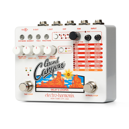 Electro Harmonix Electro Harmonix - Grand Canyon - Delay and Looper Pedal