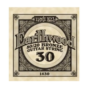 Ernie Ball Ernie Ball -  Earthwood 80/20 Bronze -  Single String - .30