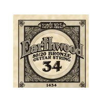 Ernie Ball -  Earthwood 80/20 Bronze -  Single String - .34