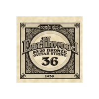 Ernie Ball -  Earthwood 80/20 Bronze -  Single String - .36