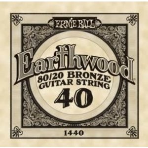 Ernie Ball Ernie Ball -  Earthwood 80/20 Bronze -  Single String - .40