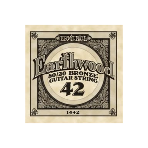 Ernie Ball Ernie Ball -  Earthwood 80/20 Bronze -  Single String - .42