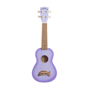 Kala Music Makala - Dolphin - Soprano Acoustic Ukulele - Purple Burst