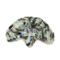 Taylor - Celluloid 351 -  Guitar Pick - 0.96 mm - 12 PACK - Abalone