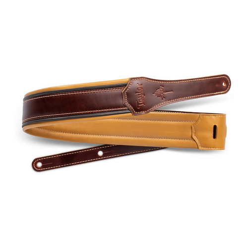 Taylor Guitars Taylor - Ascension Leather Strap - 2.5" - Cordovan/Black/Butterscotch Taylor Guitars Taylor - Ascension Leather Strap - 2.5" - Cordovan/Black/Butterscotch