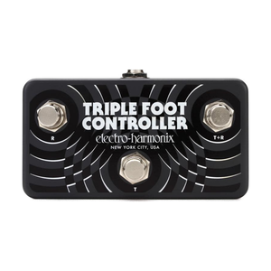 Electro Harmonix Electro Harmonix - Triple Foot Controller - 3-Button Footswitch - For Compatible Pedals