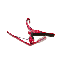 Kyser - Capo for 6 String Guitar - Quick Change - Red Bandana