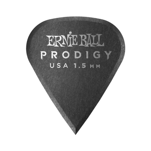 Ernie Ball Ernie Ball - 6 Pack Prodigy Picks - Black Sharp - 1.5mm Ernie Ball Ernie Ball - 6 Pack Prodigy Picks - Black Sharp - 1.5mm