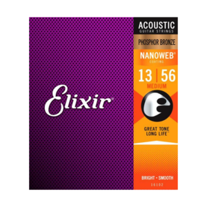 Elixir Elixir - Acoustic Phosphor Bronze - Medium Strings - 13-56