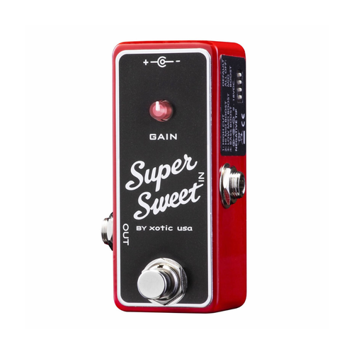Xotic Xotic - Super Sweet - Booster Boost Pedal