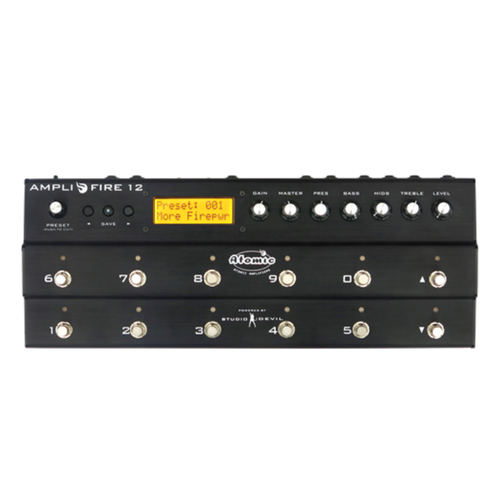 Atomic Amps - AmpliFire 12 Amp Tone & Multi-effects Pedal Atomic Amps - AmpliFire 12 Amp Tone & Multi-effects Pedal
