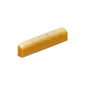 Allparts Allparts - Slotted Bone - Nut for Gibson - Unbleached Bone