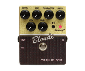 Tech 21 - SansAmp - Character Series - Blonde (v2) - Pedal Drive