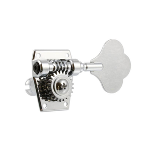 Allparts Allparts - Import - Bass Tuning Keys - Open Gear - 4 in line - Chrome