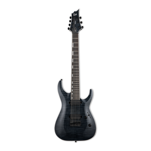 LTD - ESP Guitars LTD - H-1007 - Deluxe Series - Electric Guitar - 7 Strings - w/ Seymour Duncan Pickup's - Flame Maple See Thru Black LTD - ESP Guitars LTD - H-1007 - Deluxe Series - Electric Guitar - 7 Strings - w/ Seymour Duncan Pickup's - Flame Maple See Thru Black