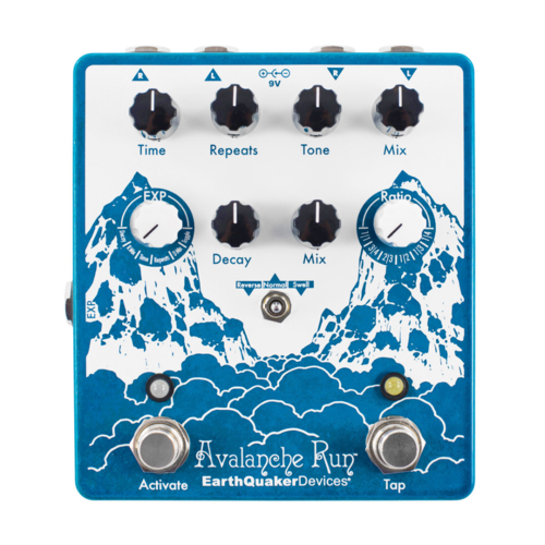EarthQuaker Devices EarthQuaker Devices - Avalanche Run V2 - Stereo Reverb and Delay EarthQuaker Devices EarthQuaker Devices - Avalanche Run V2 - Stereo Reverb and Delay