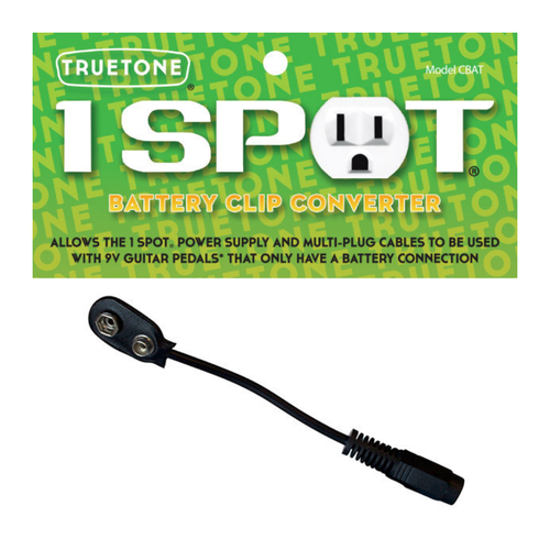 TrueTone TrueTone - Battery Clip Converter - Battery Clip for 1 SPOT