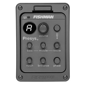 Fishman Transducers Fishman - Presys+ - Onboard Preamp System  - w/ Tuner - Narrow