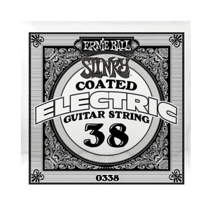 Ernie Ball Ernie Ball -  Slinky Coated - Electric Guitars Single String - Titanium Reinforced - .38