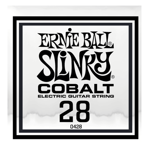 Ernie Ball Ernie Ball -  Slinky Cobalt - Electric Guitars Single String - .28