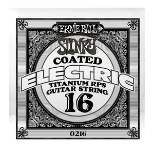 Ernie Ball Ernie Ball - Slinky Coated - Electric Guitars Single String - Titanium Reinforced - .16