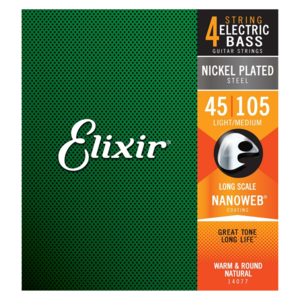 Elixir Elixir - Bass Long Scale - Light / Medium - 4 Strings - 45-105