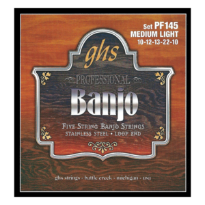 GHS GHS - Banjo - 5 Strings Med/Light - PF145