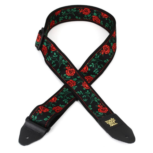 Ernie Ball Ernie Ball - Spanish Rose Jacquard - Strap Ernie Ball Ernie Ball - Spanish Rose Jacquard - Strap