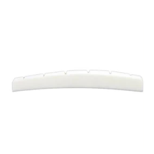 Allparts Allparts - Radiused Slotted Bone Nut for Fender Guitars - Bleached Allparts Allparts - Radiused Slotted Bone Nut for Fender Guitars - Bleached