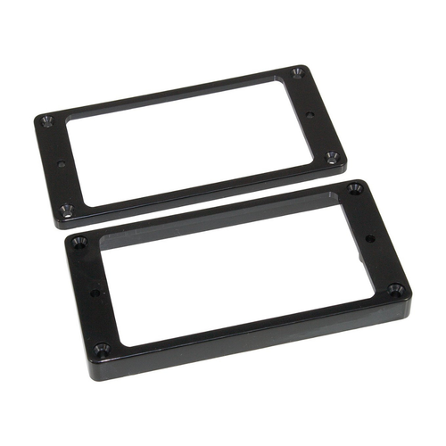 Allparts Allparts - Humbucking Pickup Rings - Non-slanted - Short Neck + Tall Bridge - Black Allparts Allparts - Humbucking Pickup Rings - Non-slanted - Short Neck + Tall Bridge - Black
