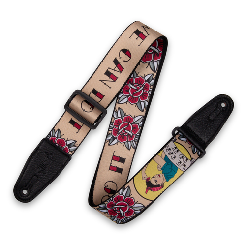 Levy's Leathers Levy's - 2" Wide Polyester Guitar Strap Rosie the Riveter – MPD2-125 Levy's Leathers Levy's - 2" Wide Polyester Guitar Strap Rosie the Riveter – MPD2-125
