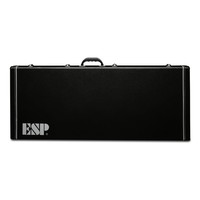 LTD - CVFF - V-Alexi Form Fit Electric Guitar Case - Black with Logo