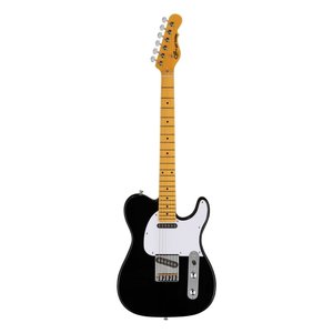 G&L G&L - Tribute ASAT Classic - Gloss Black - Maple Neck - SS - White PG