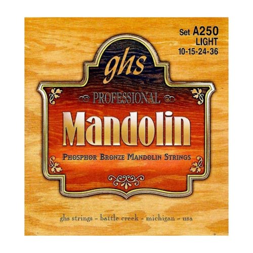 GHS GHS - Mandolin Phosphor Bronze - Light - A250