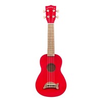 Makala - Dolphin - Soprano Acoustic Ukulele - Candy Apple Red