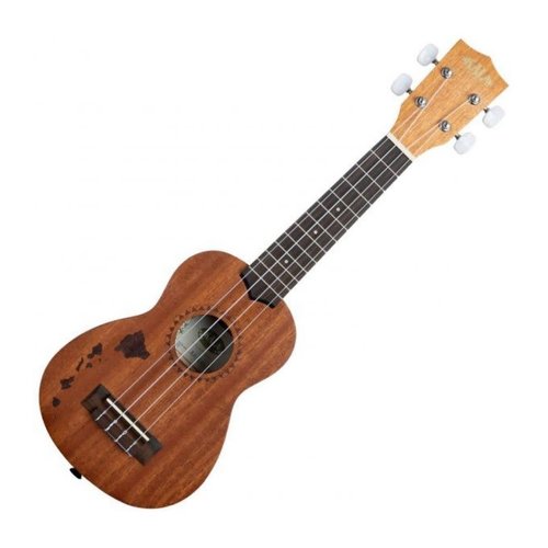 Kala Music Kala - Soprano Acoustic Ukulele - Satin Mahogany - w/ Hawaiian Islands