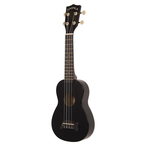 Kala Music Makala - Dolphin - Soprano Acoustic Ukulele - Charcoal Black