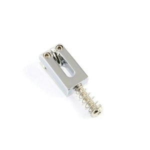 Allparts Allparts - Narrow Spaced Bridge Saddles (Set of 6) - Chrome